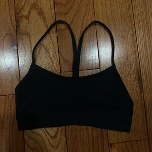 Flow Y Bra Nulu Lululemon Black Size 4